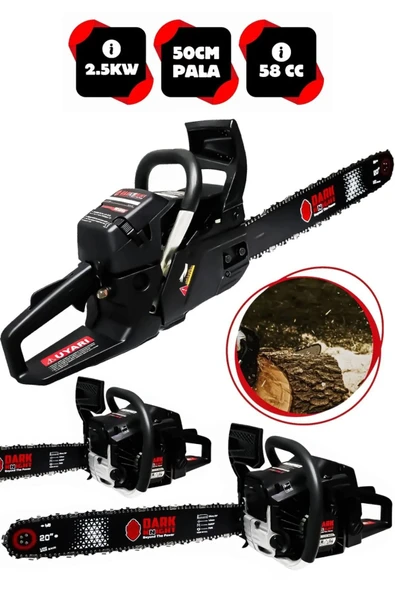 Dark Night Benzinli Testere Hızar Motoru Ağaç Dal Budama 45.2cc 2.6 hp - 2