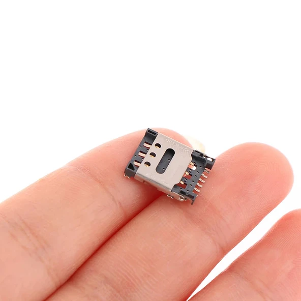 Nano Sim Kart Soket Micro 6 Pin Açılabilir Kilitli Kapak Gsm Akıllı Saat Apple iPhone Cep Telefonu iPad GPS Navigasyon - 2