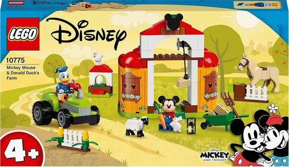 LEGO 10775 Disney Mickey ve Arkadaşları Mickey Fare ve Donald Duck’ın Çiftliği