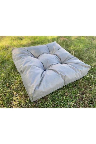 İstanbul kumaş Yer & Palet Minderi 60x60x10 1 ADET yer bahçe minderi kare 60x60x10 - 4