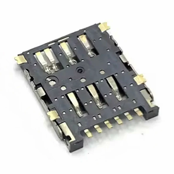 Nano Sim Kart Soket Micro 6 Pin Açılabilir Kilitli Kapak Gsm Akıllı Saat Apple iPhone Cep Telefonu iPad GPS Navigasyon - 4