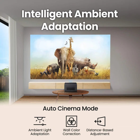 Benq GP520 2600 Lümen 4K Lazer Android Projeksiyon - 7