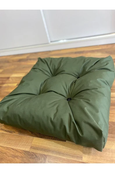 İstanbul kumaş Yer & Palet Minderi 60x60x10 1 ADET yer bahçe minderi kare 60x60x10 - Resim 3