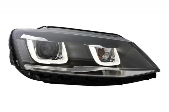 Autogp Vw jetta ledli ön far lambası takımı u led model 2011 / 2017 - 2