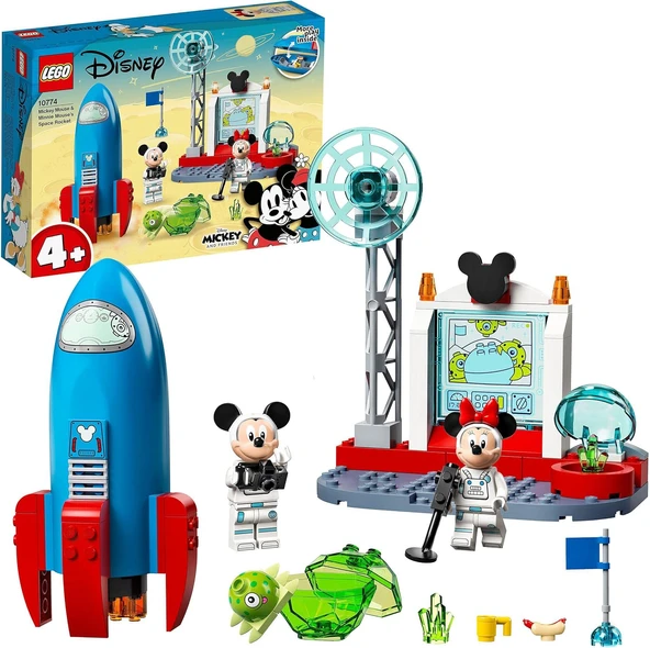 LEGO 10774 Disney Mickey and Friends Mickey Fare ve Minnie Fare’nin Uzay Roketi - 2
