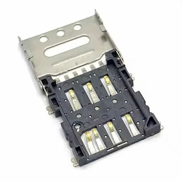 Nano Sim Kart Soket Micro 6 Pin Açılabilir Kilitli Kapak Gsm Akıllı Saat Apple iPhone Cep Telefonu iPad GPS Navigasyon - 3