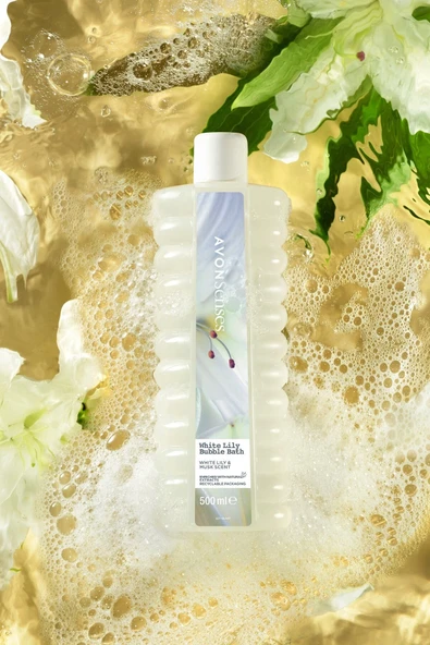 AVON Senses White Lily Banyo Köpüğü 500ml. - 3