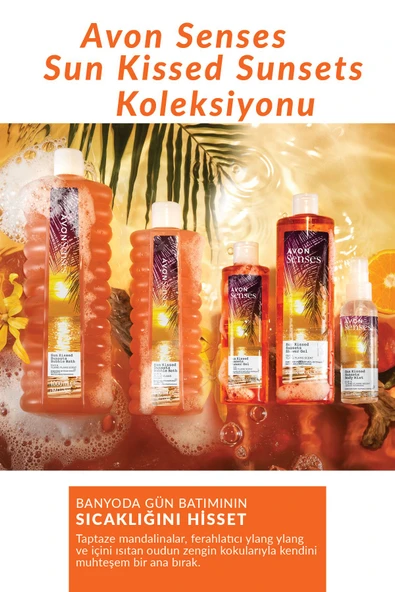 AVON Senses Sun Kissed Sunsets Vücut Spreyi 100ml - 3