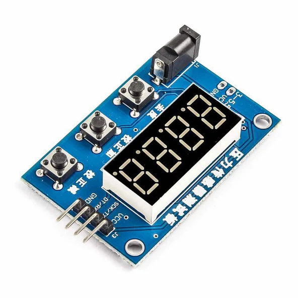 HX711 Gösterge Modülü  Elektronik Tartı 5/10 Kg Ağırlık Sensör Hassas Ölçüm Dijital Ekran Load Cell Basınç Mutfak - Resim 4