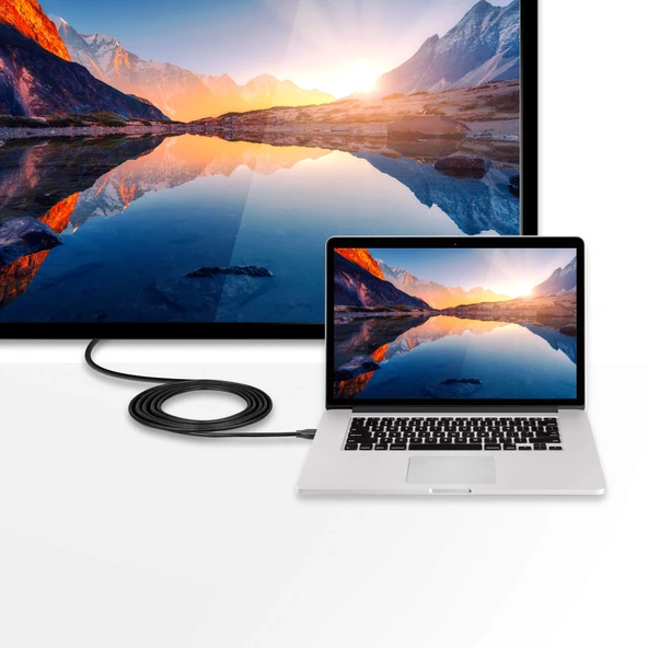 ATEN UC3238-AT USB TYPE-C TO 4K 2.7M KABLO HDMI ÇEVİRİCİ - 4