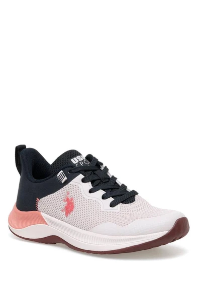 U.S. Polo Assn. FLORIN WMN 5FX 101975831 Kadın Spor Ayakkabı Pudra 36-40 - Resim 2