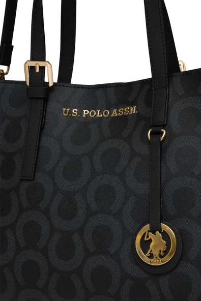 U.S. Polo Assn. Kadın Omuz Çantası Siyah US25163 - 3