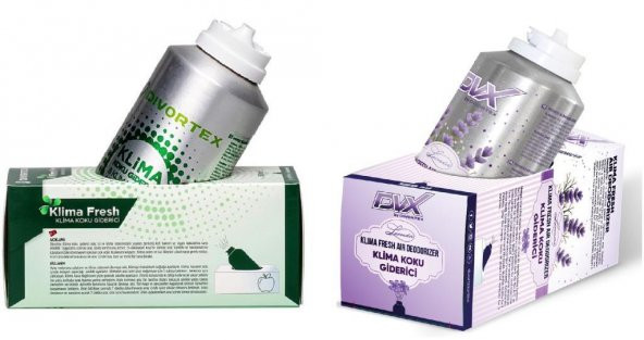 Divortex Lavanta ve Elma Kokulu Klima Bombası 150 ml. x 2 Ad.