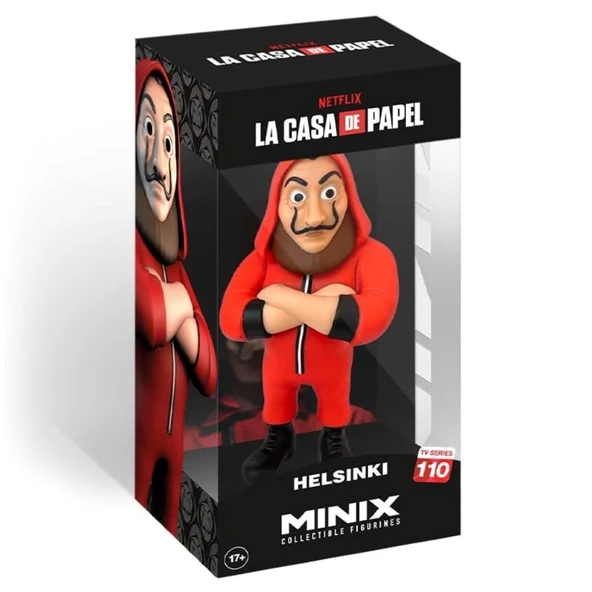 Minix Figür Tv Series #110 La Casa De Papel Maskeli Helsinki - 4