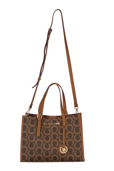 U.S. Polo Assn. Kadın Omuz Çantası Kahve US25163 ürün görseli