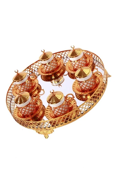 BERRU Aynalı Nişan Sunum Tepsisi - Jardinyer - 2