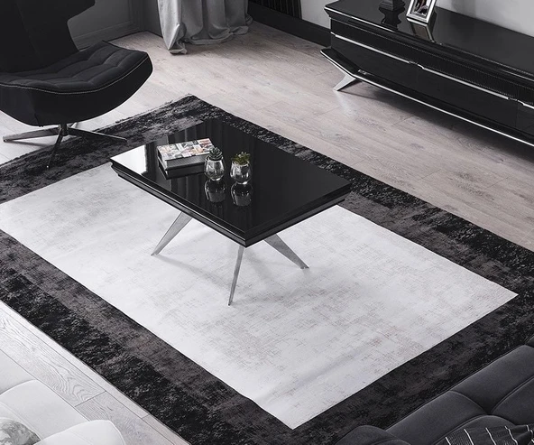 Masarati Modern Gümüş Orta Sehpa