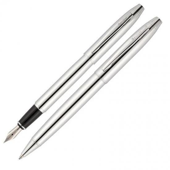 SCRIKSS TUKENMEZ+D.KALEM SET KROM LUX KUTU (35)