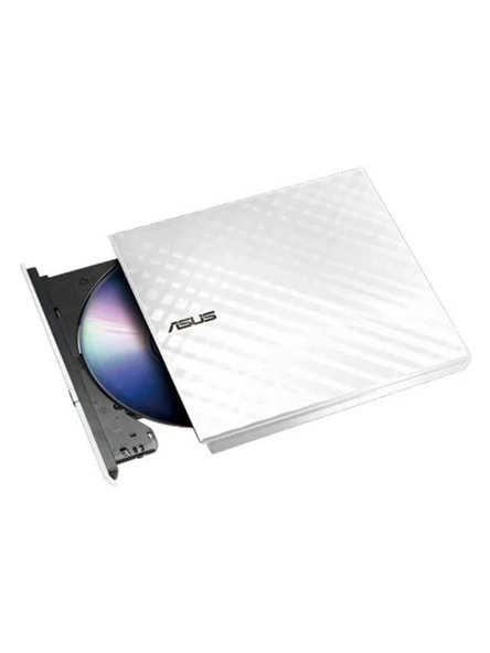 Asus Lite Slim SDRW-08D2S-U Beyaz DVD Yazıcı Teşhir ürün görseli 1
