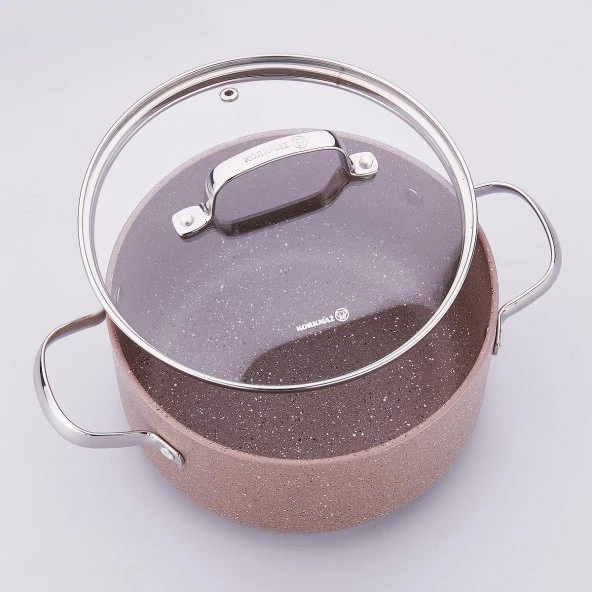 Korkmaz Browni Tencere 26X12 Cm A2905 - 2