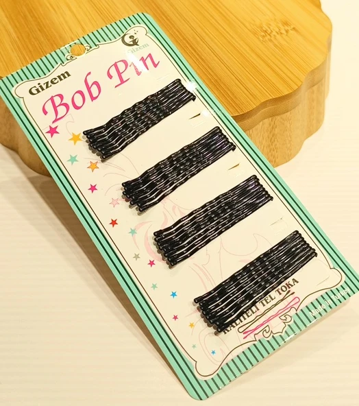 Monalisa Home 32'li Lüks Siyah Tel Toka