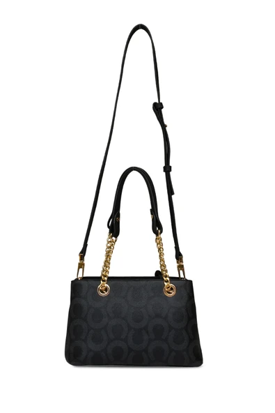 U.S. Polo Assn. Kadın Omuz Çantası Siyah US25166 - Resim 3