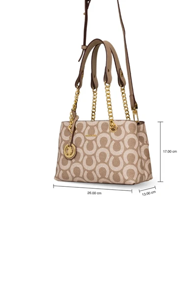 U.S. Polo Assn. Kadın Omuz Çantası K.Taş US25166 - Resim 8