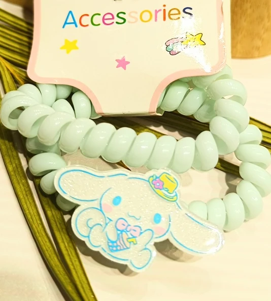 Monalisa Home Açık Mavi İkili Lüks Gösterişli Elastilk Kıvrımlı Toka ürün görseli