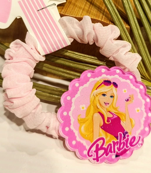 Monalisa Home Lüks Barbie Figürlü Tül Lastik Toka ürün görseli