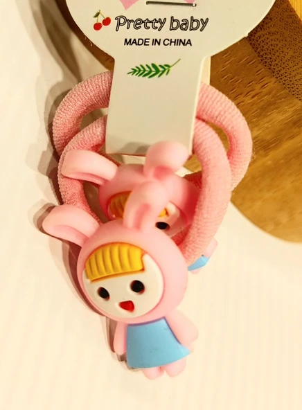 Monalisa Home İkili Lüks Gösterişli Figürlü Küçük Lastik Toka ürün görseli