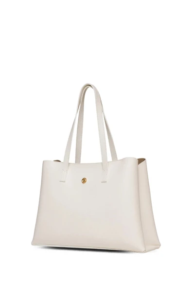 U.S. Polo Assn. Kadın Omuz Çantası Beyaz US25186 - Resim 2