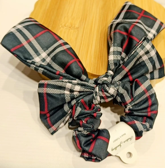 Monalisa Home Lüks Figürlü Büyük Renkli Fiyonk Lastik Toka ürün görseli