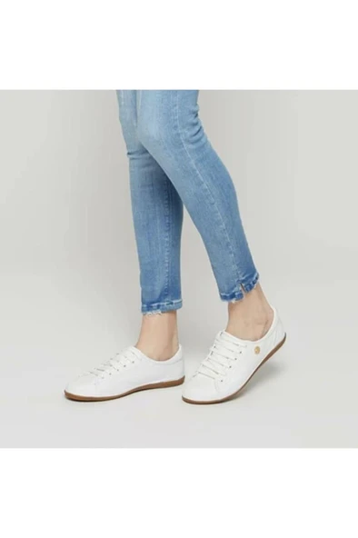 U.S. Polo Assn. JOJO 5FX 101947058 Kadın Sneaker Ayakkabı Beyaz 36-40