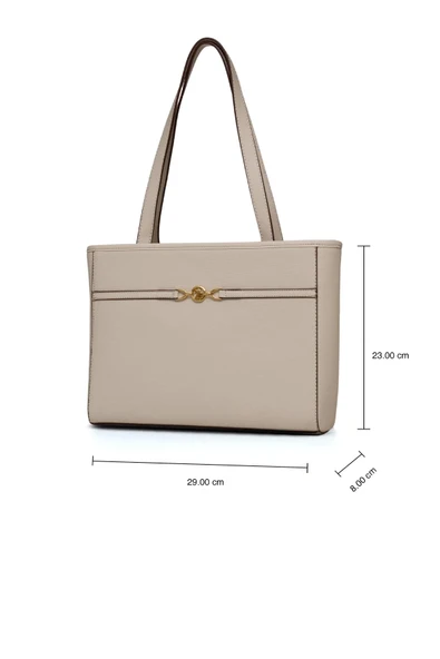 U.S. Polo Assn. Kadın Omuz Çantası Taş US25233 - Resim 6