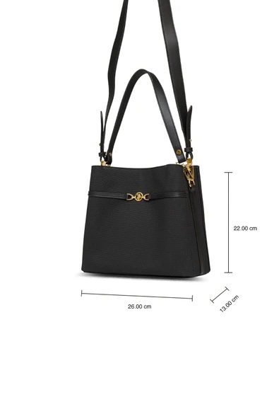 U.S. Polo Assn. Kadın Omuz Çantası Siyah US25238 - 6