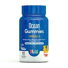 Ocean Gummies Omega 3 60 Adet Çiğnenebilir Jel Form