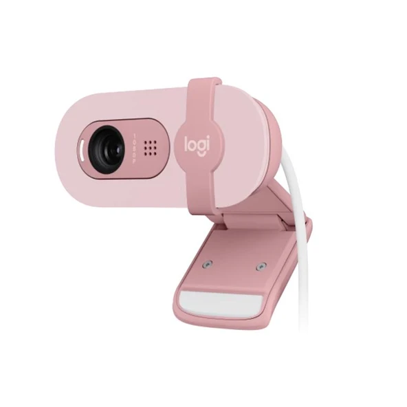 LOGITECH BRIO 100 FULL HD 1080P MİKROFONLU WEB KAMERA PEMBE 960-001623 ürün görseli