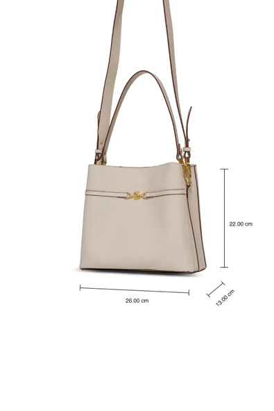 U.S. Polo Assn. Kadın Omuz Çantası Taş US25238 - Resim 6