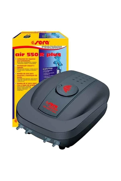 Akvaryum Hava Motoru Dört Çıkışlı Air 550 R Plus