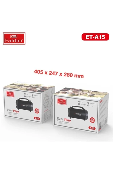 Earldom A15 Radyolu Bluetooth Kablosuz Hoparlör - 7