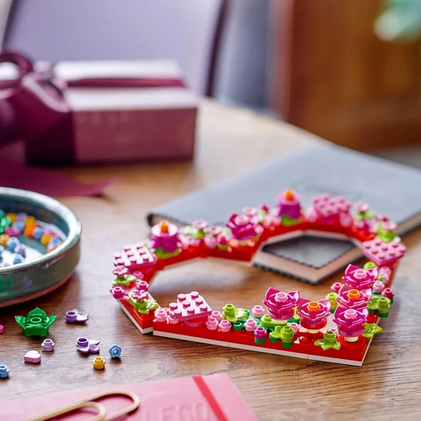 LEGO Icons Kalp Süsü 40638-9 Yaş Üzeri İçin Dekoratif, Hediyelik Yaratıcı Model Yapım Seti (254 Parça) - 2