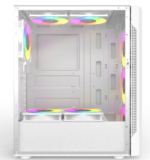 GameBooster GB-T005MW USB3.0 RGB fan Mesh Panel Beyaz kasa (PSU Yok) - 4