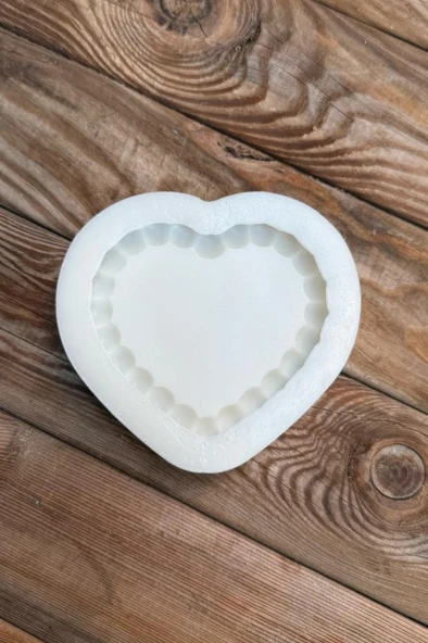 Bubble Kalp Silikon Tepsi Kalıbı - Resim 5