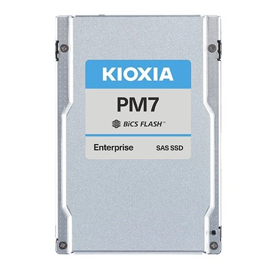 Kioxia PM7-R Enterprise 7.68TB 2.5" 24G RI SAS SSD