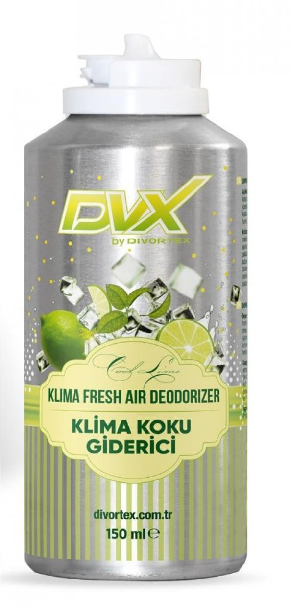Divortex Cool Lime ve Lavanta Kokulu Klima Bombası 150 ml. x 2 Ad. - 4