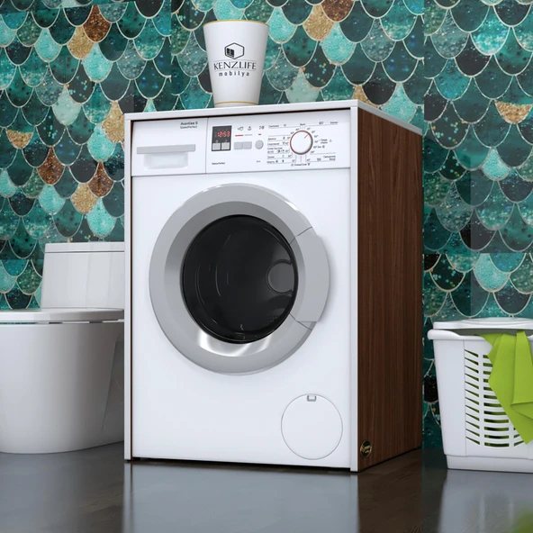 Kenzlife çamaşır&kurutma makinesi dolabı büyük boy afanasi cvz 100*80*70 banyo kapaksız arkalıksız