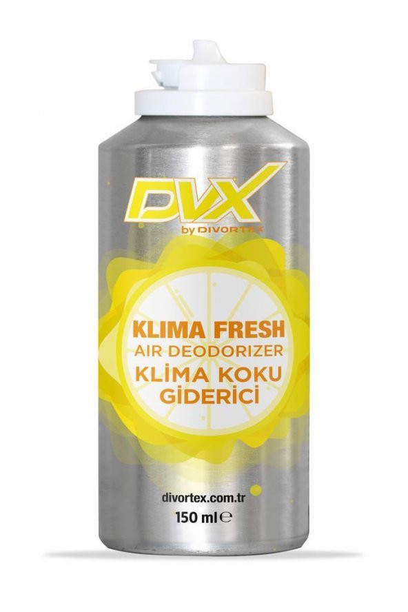 Divortex Cool Lime ve Limon Kokulu Klima Bombası 150 ml. x 2 Ad. - 4