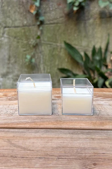 Mika Kutu Şeffaf 4x4 cm 25 Adet - Resim 6