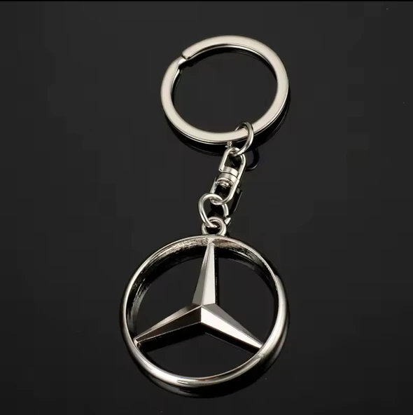 Mercedes Metal Dönmeli Anahtarlık