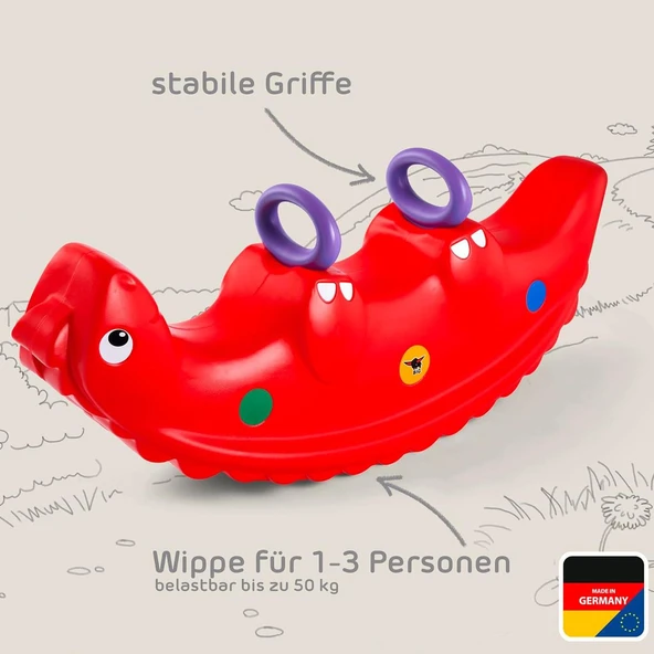 BIG Sammy Rocker Tahterevalli - Yüksek Hız Kontrollü - 6